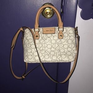 Calvin Klein logo signature handbag